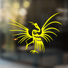 Crane Tribal Stijl Universele Vinyl Decal Sticker_4