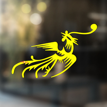 Flying Bird Art Universele Vinyl Decal Sticker_4