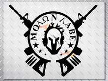 Molon Labe Spartan Helm Capuchon Vinyl Decal Sticker voor Jeep Wrangler_3