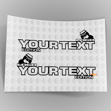 Paar Jeep Wrangler Off Road Edition Vinyl Hood Stickers Decals Rubicon
 4