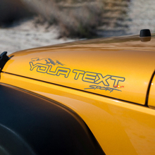 Paar Jeep Wrangler Unlimited Off Road Vinyl Hood Stickers-stickers
 2