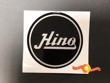Hino Made Toyota FJ Cruiser zwarte koepelvormige badge embleem hars sticker sticker 2