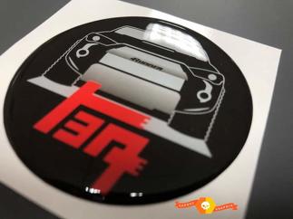 Toyota 4Runner koepelvormige badge embleem hars sticker sticker