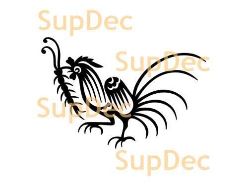 Vogel Vinyl Art Wall Window Badkamer Sticker Sticker verwijderbaar #10
