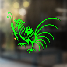 Rooster en Caterpillar Universele Vinyl Decal Sticker_3