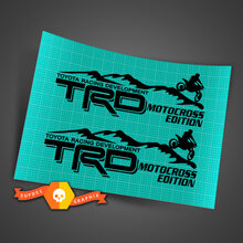 Toyota Racing Development TRD Motocross Edition 4X4 bedzijde Grafische stickers stickers 2