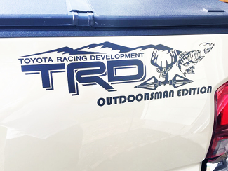 Toyota Racing Development TRD Outdoorsman Edition 4X4 bedzijde Grafische stickers stickers