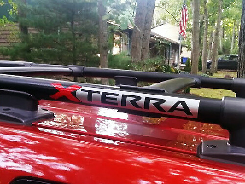 Xterra Dakdrager Vinyl Decal Set voor Nissan Xterra