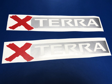 Xterra Dakdrager Vinyl Decal Set voor Nissan Xterra_3