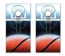 Basketbalring Cornhole Board Vinyl Wrap Decal Set_2