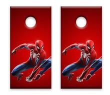 Spider-Man Cornhole Bordspel Sticker VINYL WRAPS met GELAMINEERD 2