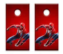Spider-Man Geïnspireerde Cornhole Bord Vinyl Wrap Sticker Set_2