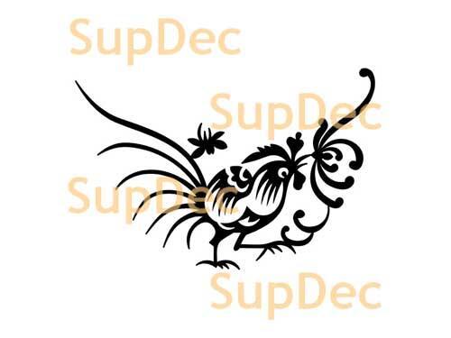 Vogel Vinyl Art Wall Window Badkamer Sticker Sticker verwijderbaar #12
