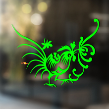 Rooster Tribal Style Universele Vinyl Decal Sticker_3