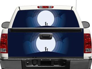 Rick and Morty 11 achterruit of achterklep sticker sticker pick-up truck SUV auto
