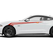 Accentstrepen voor voorspatbord voor Ford Mustang GT_3