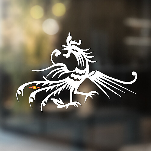 Boze Haan Universele Vinyl Decal Sticker