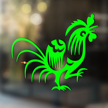 Rooster Art Tribal Stijl Universele Vinyl Decal Sticker_3