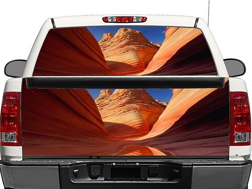 Grand Canyon Achterruit- of Achterklep Vinylsticker voor Pick-up Trucks SUV