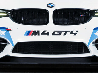 M4 GT4 BMW bumpersticker
