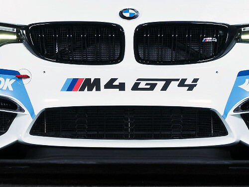 M4 GT4 Voorbumper Vinylsticker voor BMW M4