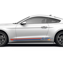 Zijdeuren Mustang Strepen Paarden Decals Stickers voor Ford Mustang
 3