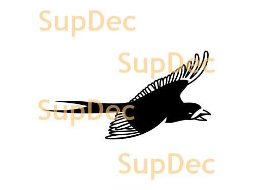 Vogel Vinyl Art Wall Window Badkamer Sticker Sticker verwijderbaar #17
