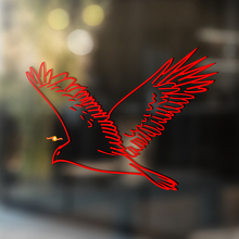 Vliegende Prooi Vogel Universele Vinyl Decal Sticker_3