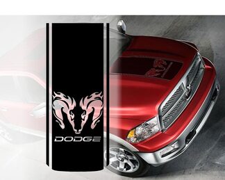 Dodge Ram 1500 2500 HEMI Hood Stripe Racing Decal vinylafbeeldingen