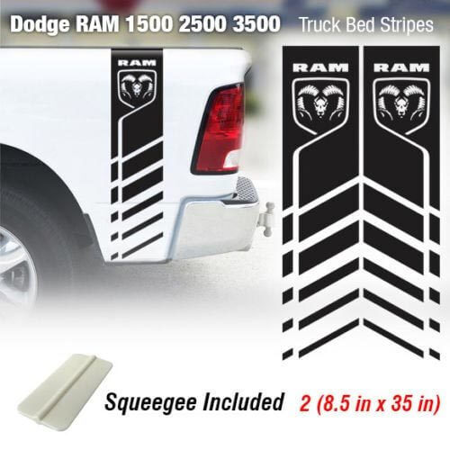 4x4 Truck zijstrip vinyl stickers voor Dodge Ram 1500 2500 3500