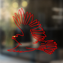 Flying Bird Contour Style Universele Vinyl Decal Sticker_4