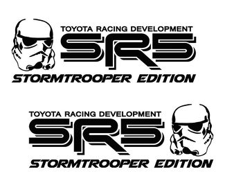 Toyota SR5 Truck Stormtrooper Edition Tacoma Tundra Decals Sticker Decal Vinyl x