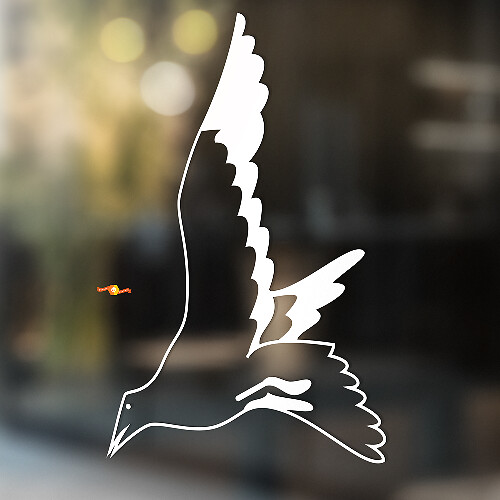 Diving Bird Universele Vinyl Decal Sticker