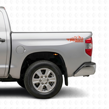 TRD Off-Road Mountain Achterzij Vinyl Decal Set voor Toyota Tacoma Tundra_4