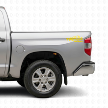 TRD Off-Road Mountain Achterzij Vinyl Decal Set voor Toyota Tacoma Tundra_5