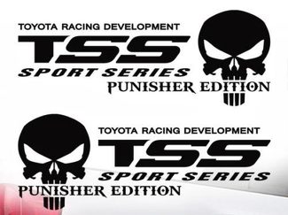 Toyota TSS Truck Sport Series Racing Tacoma Tundra The Punisher Sticker Vinyl 2st