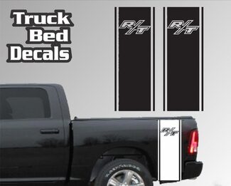 Dodge Ram Bed Side RT R/T Truck Bed vinyl stickers stickers 2023

