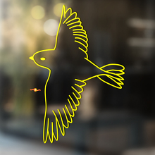 Vogel in Vlucht Universele Vinyl Decal Sticker_4
