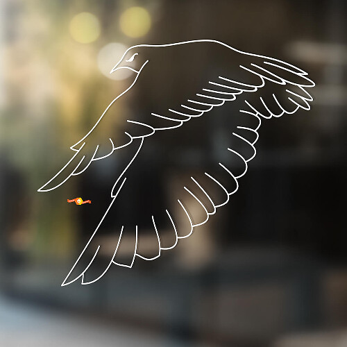 Falcon Bird Universele Vinyl Decal Sticker