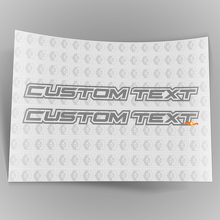 Aangepaste Jeep Wrangler Hood / Die Cut Decal Stickers 2