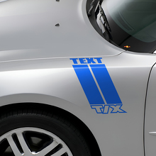 Aangepast Zijkant Hash Vinyl Strepen Decal Kit voor Dodge Durango_2