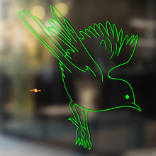 Sparrow Bird Universele Vinyl Decal Sticker_2