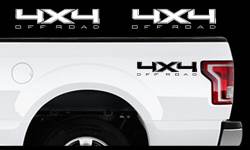 4x4 Offroad Zij Vinyl Decal Set Voor Musclecar F-150 2009-2016