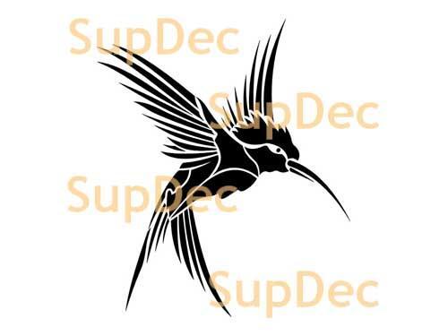 Vogel Vinyl Art Wall Window Badkamer Sticker Sticker verwijderbaar #30
