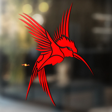 Flying Hummingbird Universele Vinyl Sticker_3