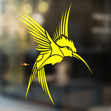 Flying Hummingbird Universele Vinyl Sticker_4
