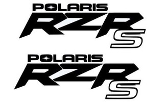 2 x Polaris Team Rzr Sportsman Ranger stickerembleem