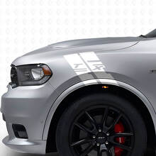 Aangepast zijkotflap hash-streep vinyl decal kit voor Dodge Durango 2009-2020_5