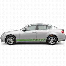 Racing Zijstrepen Vinyl Decal Kit voor Infiniti G35 G37_3