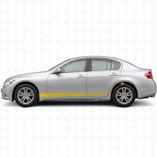 Racing Zijstrepen Vinyl Decal Kit voor Infiniti G35 G37_5
